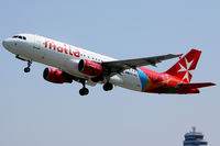 9H-AEK @ LOWW - Climbing over the ATC tower - by Hotshot