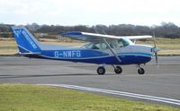 G-NWFG @ EGFH - Visiting Skyhawk operated by North Weald Flying Group in a revised colour scheme. - by Roger Winser