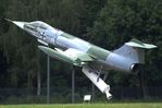 20 02 - Lockheed F-104G Starfighter with ZELL- (ZEro Length Launch) gear at the Luftwaffenmuseum, Berlin-Gatow - by Ingo Warnecke