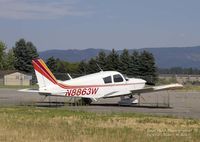 N8863W @ KCOE - 1964 Piper at COE - by Eric Olsen