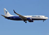 YR-BML @ LEBL - Landing rwy 25R - by Shunn311