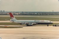 G-ASZF @ EGLL - In British Airways Cargo Colours, taxies at Heathrow - by Keith Otto