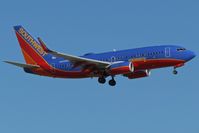 N226WN @ KBOI - Landing RWY 10L. - by Gerald Howard