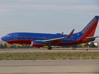 N425LV @ KBOI - Take off run on RWY 10L. - by Gerald Howard