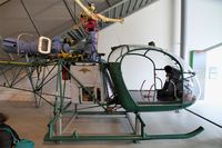 F-RBRO @ LFPB - Sud Aviation Alouette II SA 313 B n° 1703, Air & Space Museum Paris-Le Bourget (LFPB) - by Yves-Q