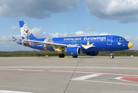 D-ABDQ @ EDDK - Airbus A320-214 - EW EWG Eurowings ex Air Berlin 'Europa Park Livery' - 3121 - D-ABDQ - 17.04.2017 - CGN - by Ralf Winter