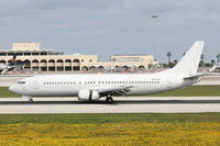 OM-GTD @ LMML - B737-400 OM-GTD Go2Sky - by Raymond Zammit