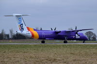 G-KKEV @ EGSH - Departing from Norwich after a re-spray. - by Graham Reeve