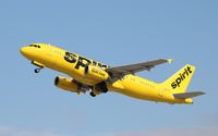 N617NK @ KLAX - Airbus A320 - by Mark Pasqualino