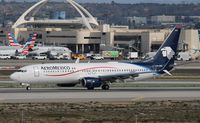 XA-ADU @ KLAX - Boeing 737-800 - by Mark Pasqualino