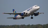 N603NK @ DTW - Spirit - by Florida Metal