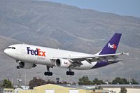 N652FE @ KBOI - Landing RWY 28L. - by Gerald Howard