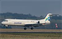 D-AOLG @ EDDR - Fokker 100 - by Jerzy Maciaszek