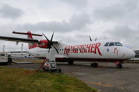 VT-KAT @ EGLF - Appearing in the static park at Farnborough wearing the test registration F-WWEG. - by kenvidkid