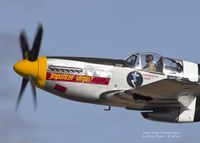 N5087F @ KPAE - P-51B on a flyby during VAW. - by Eric Olsen