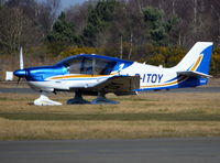 G-ITOY @ EGLK - Robin DR-400-140B Major at Blackbushe. - by moxy