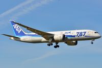 JA814A @ EBBR - ANA B788 arriving in BRU - by FerryPNL