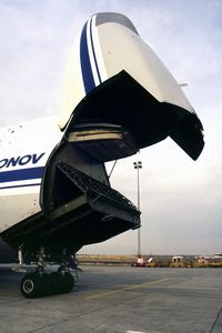 CCCP-82008 @ LOWW - Open nose visor - by Hotshot