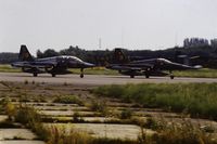 K-4028 @ EBST - Pair of Dutch NF-5's take off at EBST - by Guy Vandersteen