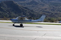 N6967F @ SZP - 1966 Cessna 150F, Continental O-200 100 Hp, taxi off the active - by Doug Robertson