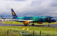 TF-FIU @ EGCC - Iceland Hekla aurora borealis livery