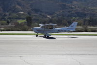 N554TA @ SZP - 2003 Cessna 172S SKYHAWK, Lycoming IO-360-L2A 160 Hp, landing roll Rwy 04 - by Doug Robertson
