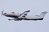 N7WS @ KBOI - Climb out from RWY 28L. - by Gerald Howard