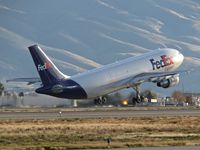 N745FD @ KBOI - Departing RWY 10L. - by Gerald Howard