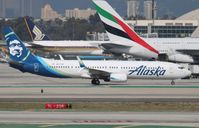 N277AK @ KLAX - Boeing 737-900ER - by Mark Pasqualino