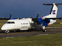 TF-SIF @ EGSH - Taxiing to the SaxonAir ramp @ NWI...