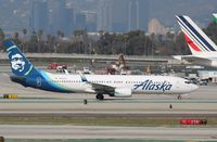 N317AS @ KLAX - Boeing 737-900 - by Mark Pasqualino