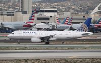 N483UA @ KLAX - Airbus A320