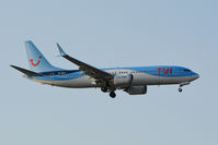 OO-MAX @ EBBR - Landing at Brussels rwy 07L.