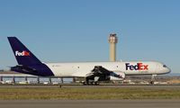 N971FD @ KBOI - Landing roll out in RWY 28R. - by Gerald Howard