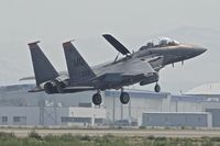 91-0333 @ KBOI - Landing RWY 10R.  391st Fighter Sq. Bold Tigers,   366th FW, Mountain Home AFB, Idaho. - by Gerald Howard