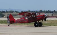 N231PM @ KBOI - Taxiing off RWY 10L to north GA ramp.