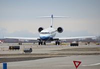 N762SK @ KBOI - Taxiing on Alpha for RWY 28R. - by Gerald Howard