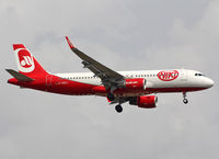 D-ABHJ @ LEBL - Landing rwy 07L - by Shunn311
