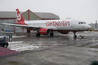 D-ABNV @ EGSH - Former Air Berlin seen about to enter the paint shop at Norwich and be painted into Edelweiss Air livery - by AirbusA320