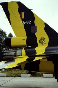 FA-62 @ EBBL - BAF F-16A FA-62 NTM 1985 - by Guy Vandersteen