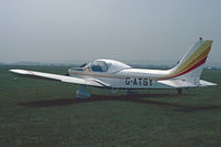 G-ATSY @ EGVP - Air Britain Fly-in 1984. How this plane ended...Scanned from a slide. - by sparrow9
