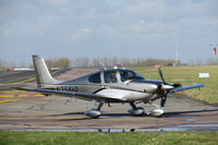 N258HP @ EGSH - Departing Norwich - by AirbusA320