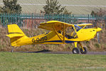 G-OJSD @ EGCF - at Sandtoft - by Chris Hall