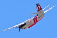 N435DF - Over Beaumont CA.  fighting fire. - by John Hansen