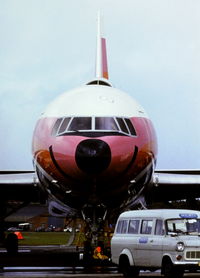 N10114 @ EGLF - At the 1974 SBAC show, copied from slide.
Mother Grinning Bird.