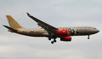 A9C-KB @ EGLL - Taken from the grass verge on 29L threshold