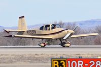 N552RV @ KBOI - Landing roll out on RWY 10R. - by Gerald Howard