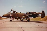 79-0158 @ EBLG - USAFE A-10A Woodbridge WR 79-0158 at EBLG 1980 - by Guy Vandersteen