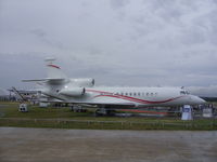F-HGHF @ EGLF - parked at Farnborough airport EGLF among the static display aircratf on an airshow day - by Marc Mansbridge