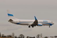 SP-ENP @ EGSH - Arriving at Norwich from Seville. - by keithnewsome